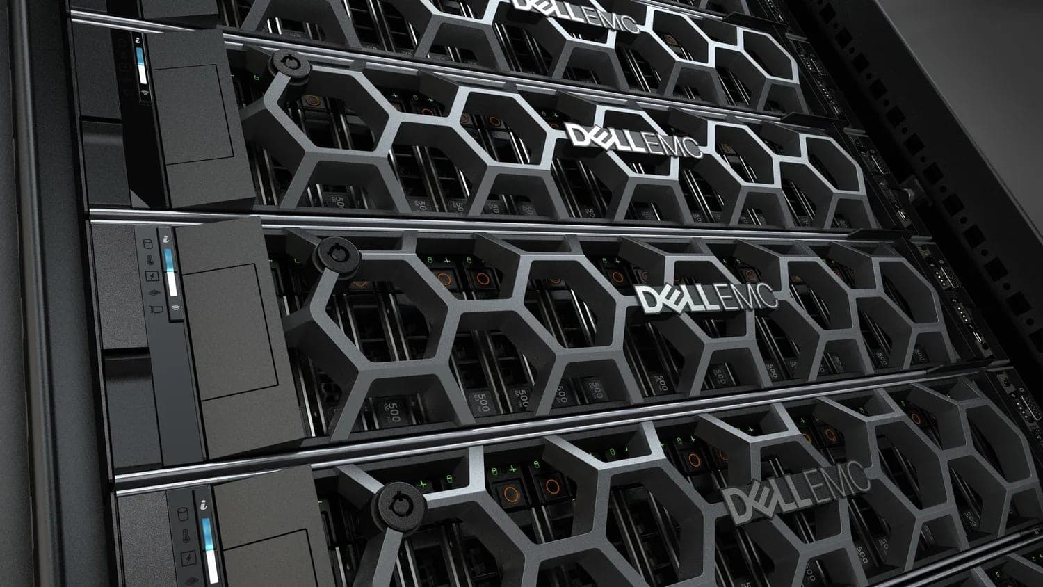 Enterprise rack server infrastructure powering Dove Direct operations
